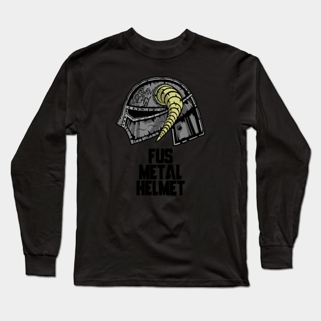 Fus Metal Jacket Long Sleeve T-Shirt by famousafterdeath